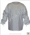 Gotická košeľa bavlnená zdobená - (GK-01ba-z)