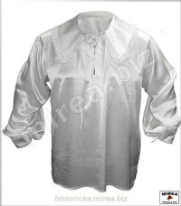 Čipkovaná košeľa saténová - (CK-01sa)